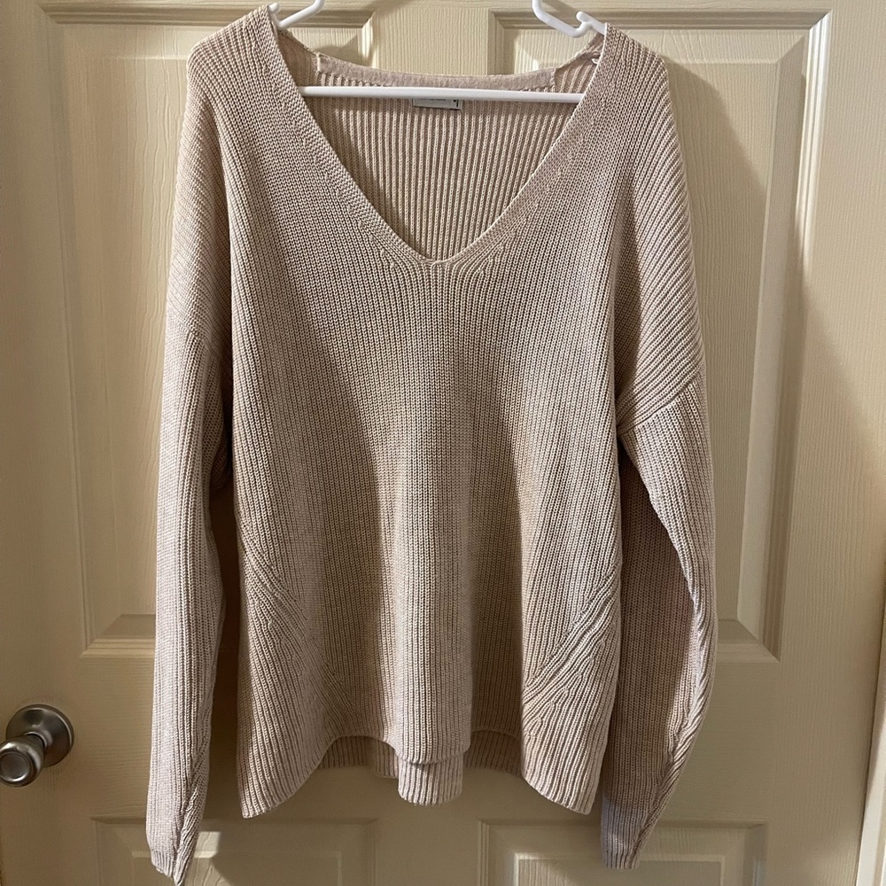 Cream Colored Gentle Fawn Sweater; Size XL; Never Worn
